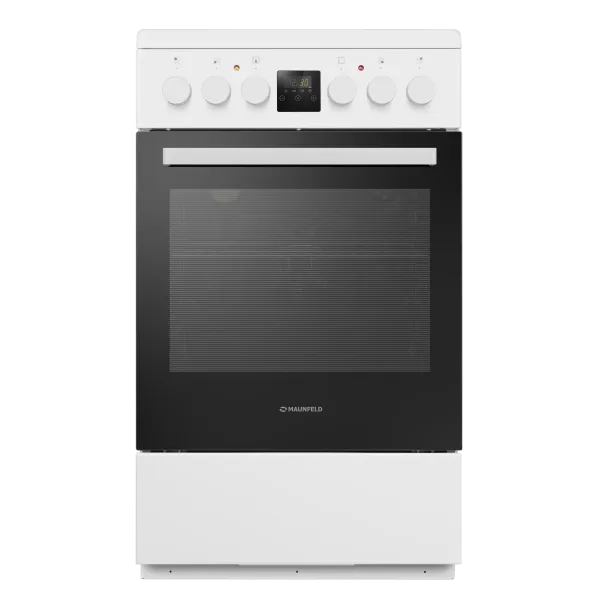Электрическая стеклокерамическая плита MAUNFELD MEC57CW08TD Белый Электрическая стеклокерамическая плита MAUNFELD MEC57CW08TD Белый