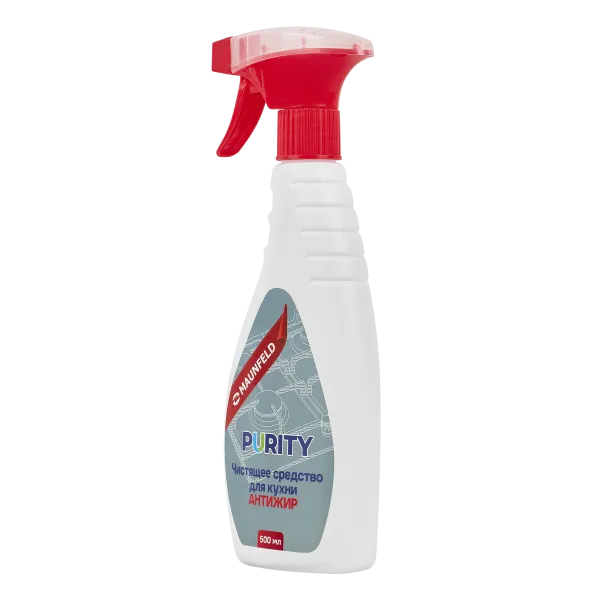 Чистящее средство для кухни Антижир Maunfeld Purity 500мл MDC500KE Чистящее средство для кухни Антижир Maunfeld Purity 500мл MDC500KE