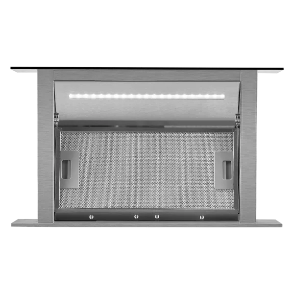 Кухонная вытяжка встраиваемая в столешницу MAUNFELD Prestige 60 чёрный Черный