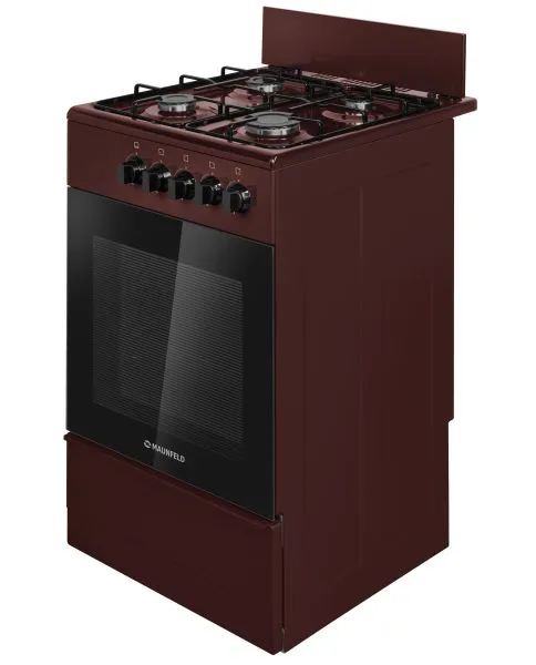 Газовая плита MAUNFELD MGC50GE01D Коричневый Газовая плита MAUNFELD MGC50GE01D Коричневый
