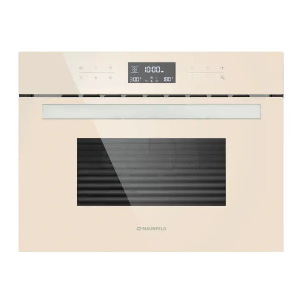 Компактный духовой шкаф с функцией СВЧ MAUNFELD MCMO.44.9GBG Бежевый Компактный духовой шкаф с функцией СВЧ MAUNFELD MCMO.44.9GBG Бежевый
