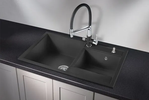 8201, ТУРМАЛИН, кухонная мойка, кварц