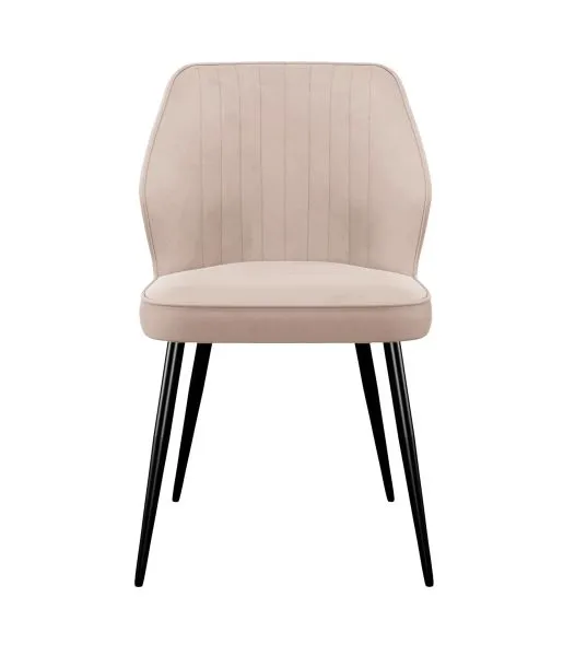 Стул DikLine 222 B03 BEIGE, ножки черные