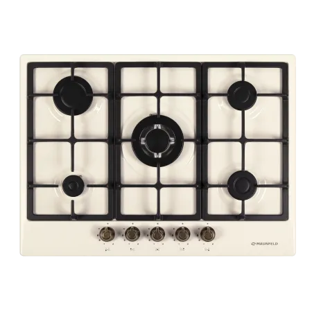 Газовая варочная панель MAUNFELD EGHE.75.33CBG2.R\G Бежевый Газовая варочная панель MAUNFELD EGHE.75.33CBG2.R\G Бежевый