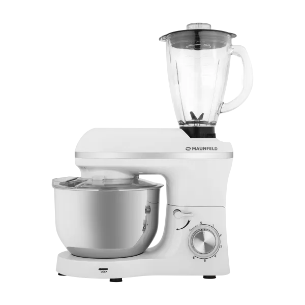 Кухонный комбайн 2 в1 MAUNFELD MF-435WH PRO Белый Кухонный комбайн 2 в1 MAUNFELD MF-435WH PRO Белый