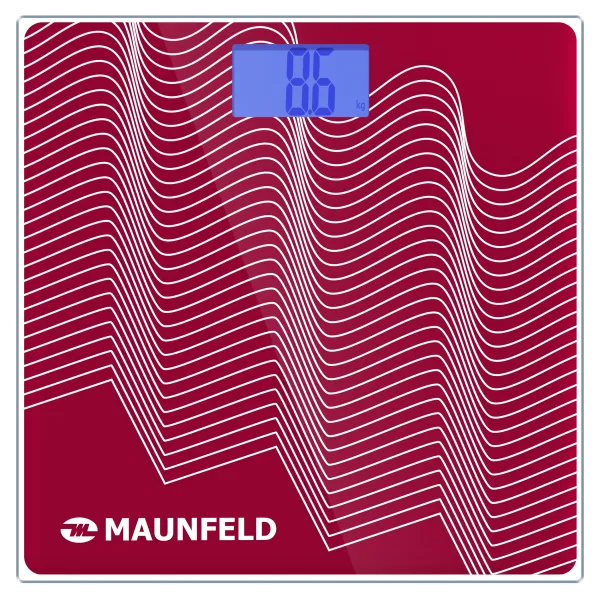 Напольные весы MAUNFELD MBS-183G Красный Напольные весы MAUNFELD MBS-183G Красный