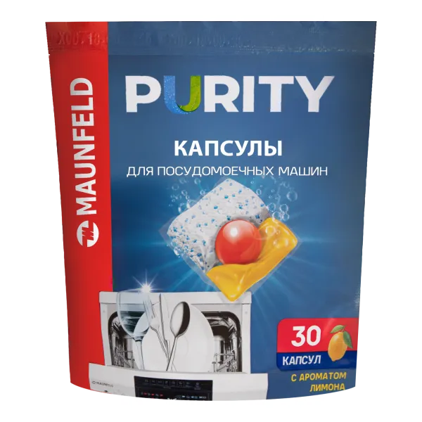 Капсулы для посудомоечной машины Maunfeld Purity MDC30LF (30 шт. в упаковке)