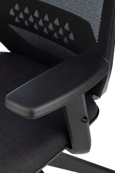 Кресло Бюрократ MC-611NL черный TW-01 38-418 сетка/ткань крестов.4-луч. пластик пластик черный