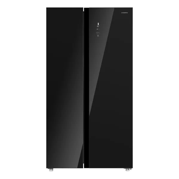 Холодильник с инвертором MAUNFELD MFF177NF Slim Inverter Черный