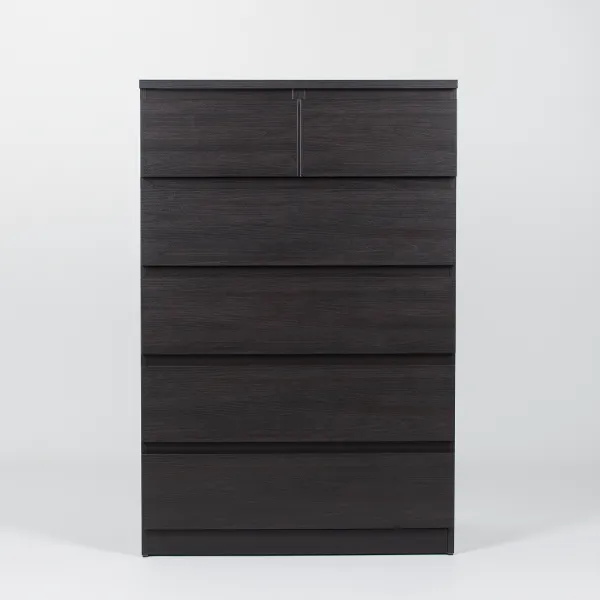 Комод МАЛЬТА высокий с шестью выдвижными ящиками, цвет Дуб Венге Комод МАЛЬТА высокий с шестью выдвижными ящиками, цвет Дуб Венге