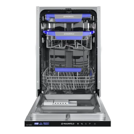 Посудомоечная машина с лучом на полу MAUNFELD MLP-08IMR Нержавеющая сталь