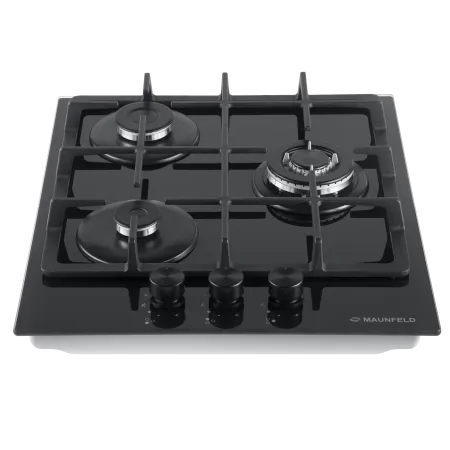 Газовая варочная панель MAUNFELD EGHG.43.33C Черный/черная фурнитура Газовая варочная панель MAUNFELD EGHG.43.33C Черный/черная фурнитура