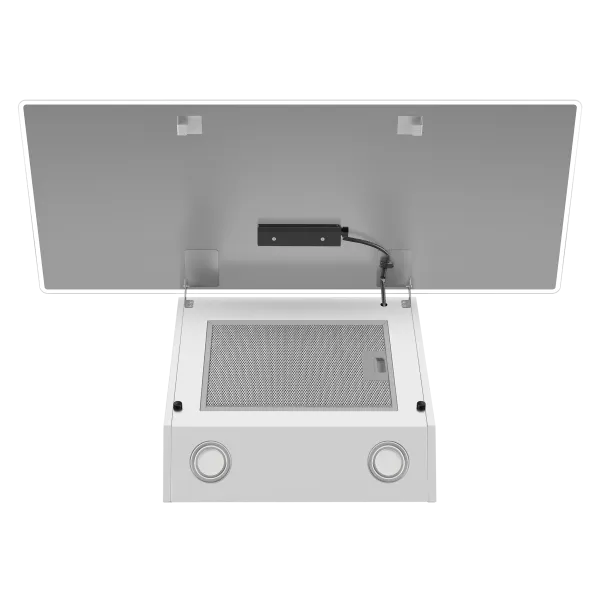 Кухонная вытяжка MAUNFELD EAGLE 850 90 Glass Белый