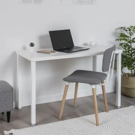 S00449 Ингар 1/ТТ стол письменный 120x75x55, белый