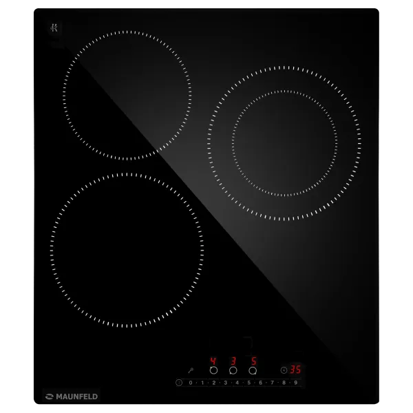 Электрическая варочная панель MAUNFELD AVCE4535SDBK Черный