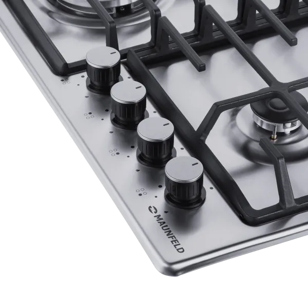 Газовая варочная панель MAUNFELD EGHS.64.63CS/G Нержавеющая сталь Газовая варочная панель MAUNFELD EGHS.64.63CS/G Нержавеющая сталь