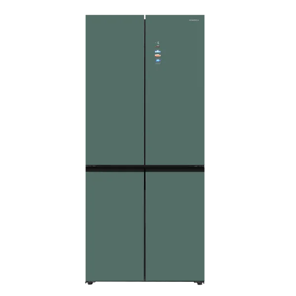 Холодильник MAUNFELD MFF190NFDGN Matt Inverter Зеленый матовый