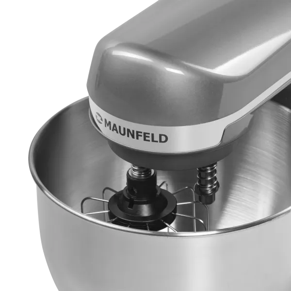 Миксер планетарный MAUNFELD MF-434S Нержавеющая сталь Миксер планетарный MAUNFELD MF-434S Нержавеющая сталь