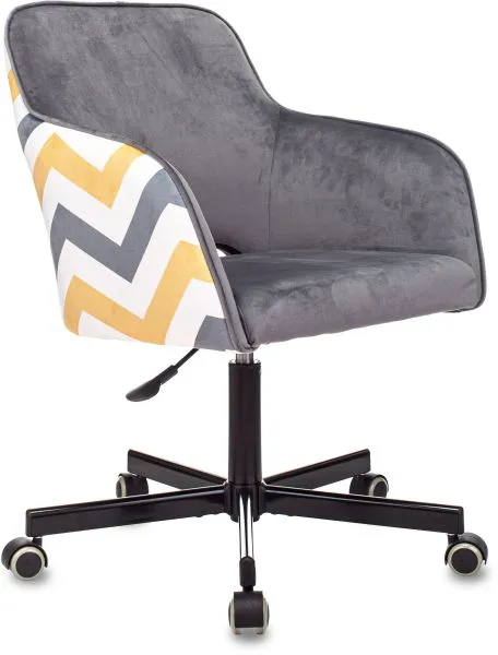 Кресло Бюрократ CH-380M серая жемчужина Italia 26 зигзаг крестов. металл Кресло Бюрократ CH-380M серая жемчужина Italia 26 зигзаг крестов. металл