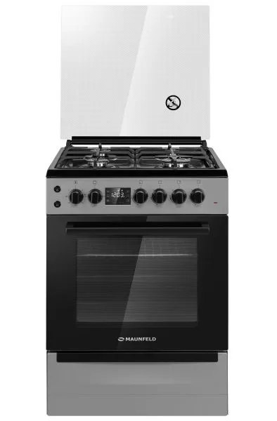 Газовая плита с электрической духовкой MAUNFELD MGC60EC05 Серый Газовая плита с электрической духовкой MAUNFELD MGC60EC05 Серый