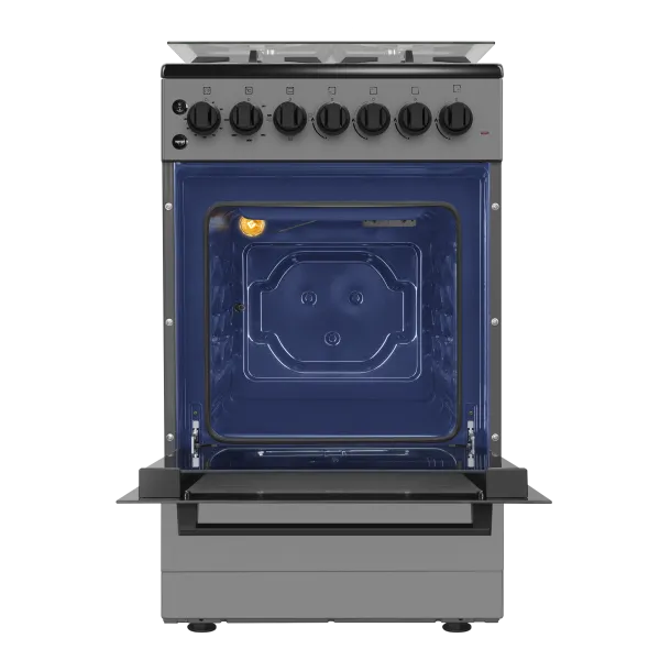 Газовая плита с электрической духовкой MAUNFELD MGC50EC02 Серый Газовая плита с электрической духовкой MAUNFELD MGC50EC02 Серый