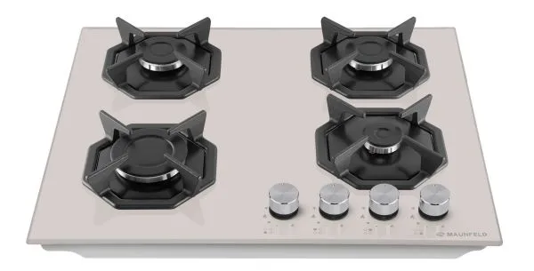 Газовая варочная панель MAUNFELD EGHG.64.2C Бежевый