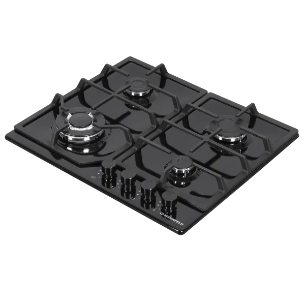 Газовая варочная панель MAUNFELD EGHE.64.43C Черный Газовая варочная панель MAUNFELD EGHE.64.43C Черный