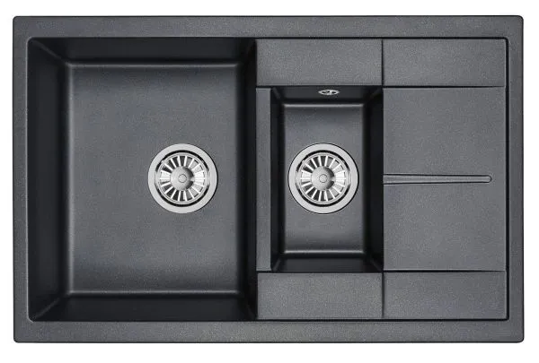 7802, ПИРИТ, кухонная мойка, кварц