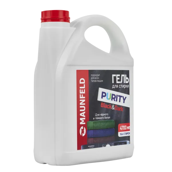 Гель для стирки Maunfeld Purity Black&Dark 4700мл MWL4700PB Белый Гель для стирки Maunfeld Purity Black&Dark 4700мл MWL4700PB Белый