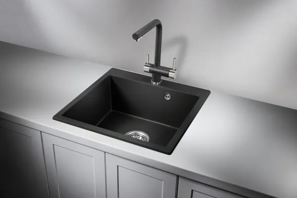 5102, ТУРМАЛИН, кухонная мойка, кварц