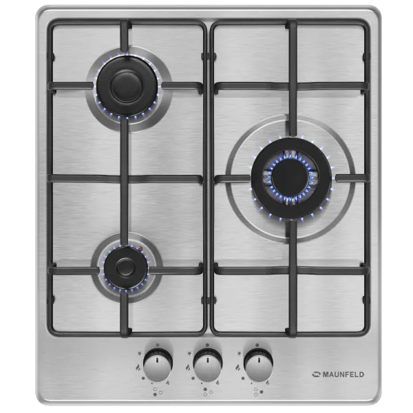 Газовая варочная панель MAUNFELD EGHS.43.33STS-ES/G Нержавеющая сталь Газовая варочная панель MAUNFELD EGHS.43.33STS-ES/G Нержавеющая сталь