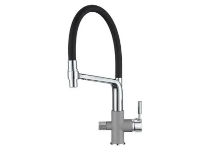 0075, АЛЮМИНИУМ, СМЕСИТЕЛЬ КУХОННЫЙ 0075, АЛЮМИНИУМ, СМЕСИТЕЛЬ КУХОННЫЙ