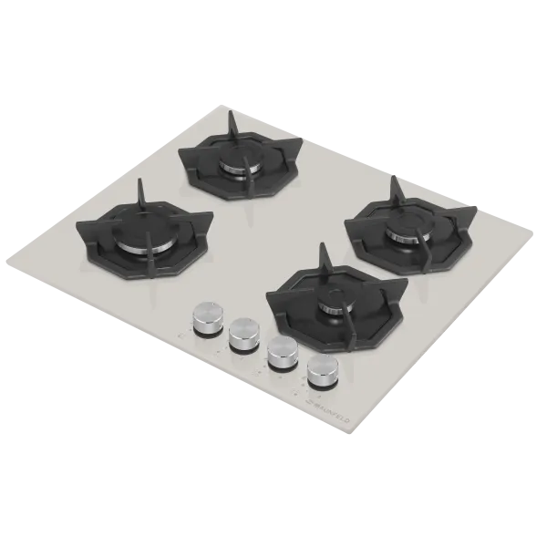 Газовая варочная панель MAUNFELD EGHG.64.2C Бежевый Газовая варочная панель MAUNFELD EGHG.64.2C Бежевый