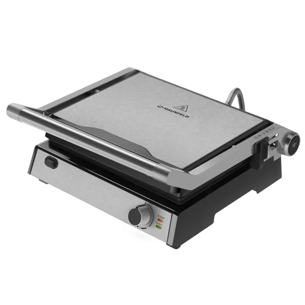 Гриль электрический MAUNFELD MF-1324S Нержавеющая сталь