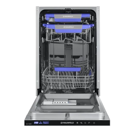 Посудомоечная машина с лучом на полу MAUNFELD MLP-08IMR Нержавеющая сталь