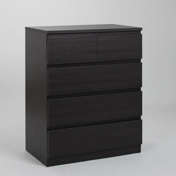 Комод МАЛЬТА высокий с пятью выдвижными ящиками, цвет Дуб Венге Комод МАЛЬТА высокий с пятью выдвижными ящиками, цвет Дуб Венге