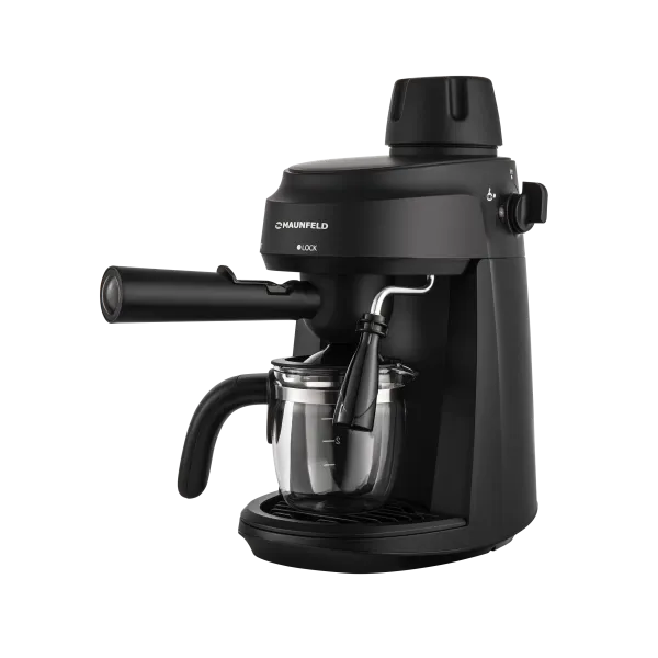 Кофемашина рожкового типа MAUNFELD MF-733BK Черный Кофемашина рожкового типа MAUNFELD MF-733BK Черный