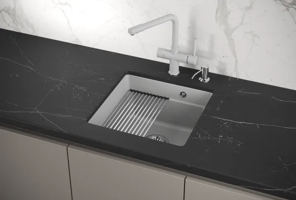 KS-4501U, АРКТИК (БЕЛЫЙ), кухонная мойка, кварц KS-4501U, АРКТИК (БЕЛЫЙ), кухонная мойка, кварц