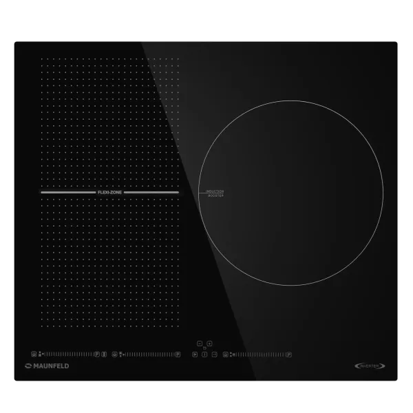 Индукционная варочная панель с Flex Zone и Booster MAUNFELD CVI593SFBK Inverter Черный