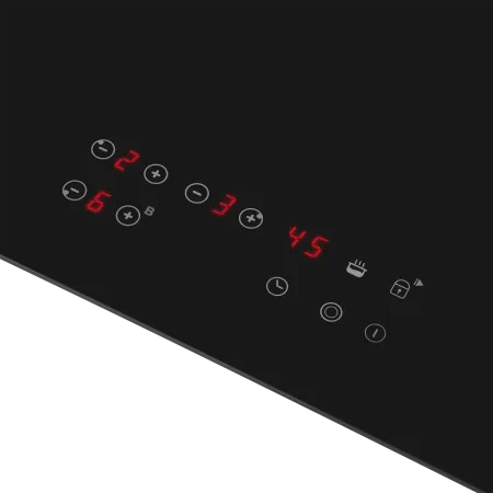 Электрическая варочная панель с объединением зон Bridge MAUNFELD CVCE453BDBK Черный