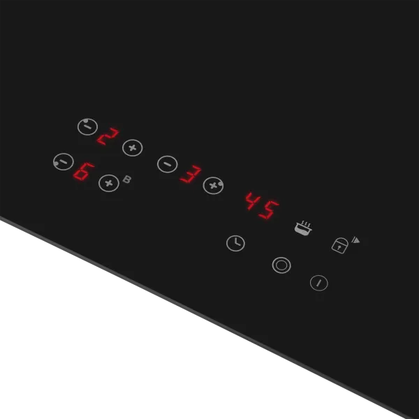 Электрическая варочная панель с объединением зон Bridge MAUNFELD CVCE453BDBK Черный