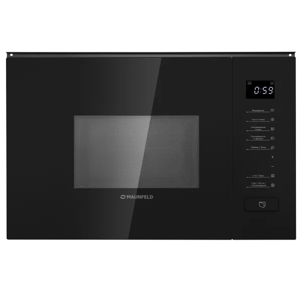 Микроволновая печь встраиваемая MAUNFELD MBMO820SG09 Черный Микроволновая печь встраиваемая MAUNFELD MBMO820SG09 Черный