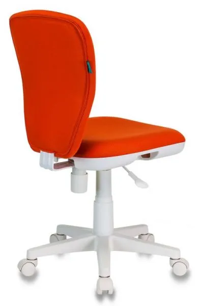 Кресло детское Бюрократ KD-W10 оранжевый 26-29-1 крестов. пластик пластик белый Кресло детское Бюрократ KD-W10 оранжевый 26-29-1 крестов. пластик пластик белый