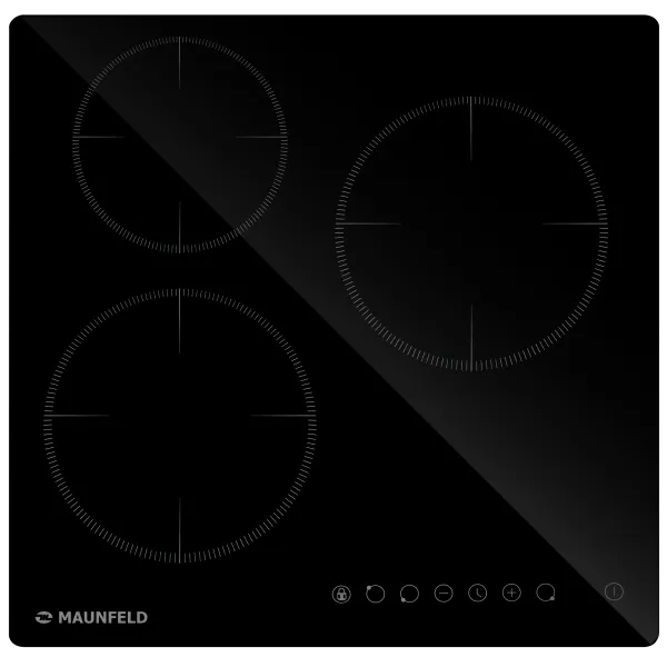 Электрическая варочная панель MAUNFELD AVCE453BK Черный
