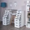 S00487 Ингар 2/88 стол письменный 140x106x55, белый