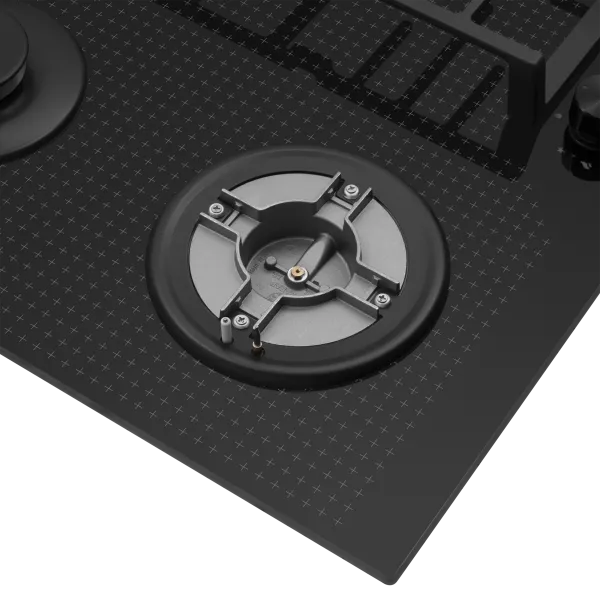 Газовая варочная панель MAUNFELD EGHG.64.73C Черный/черная фурнитура