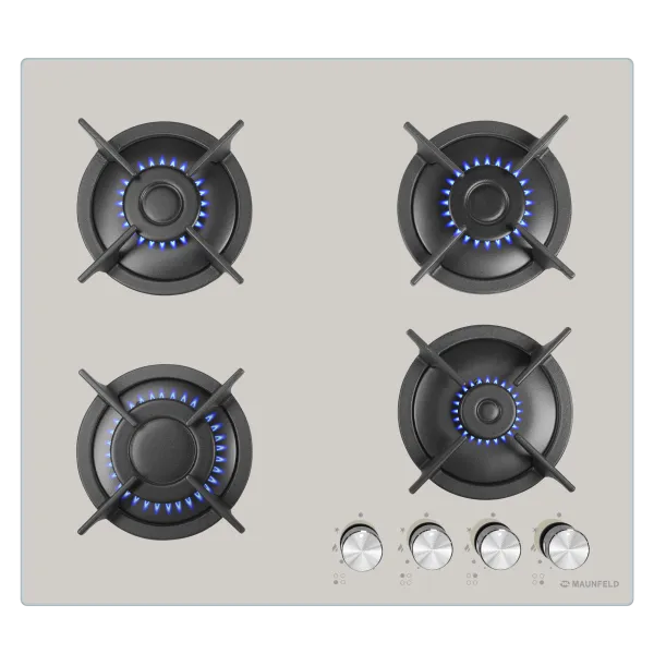 Газовая варочная панель MAUNFELD EGHG.64.1C Бежевый Газовая варочная панель MAUNFELD EGHG.64.1C Бежевый