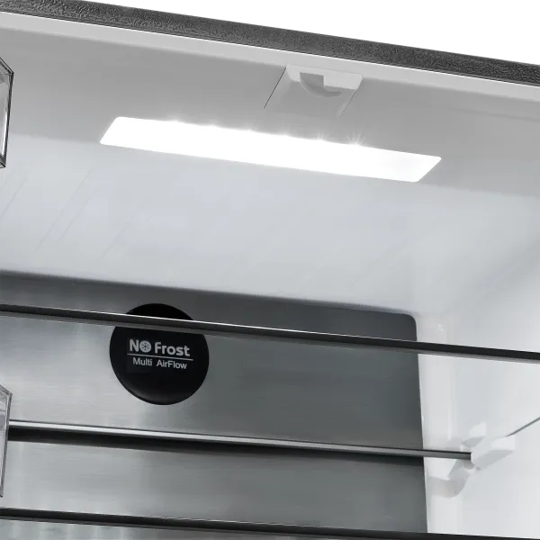 Холодильник с инвертором MAUNFELD MFF183NFE Черная нержавеющая сталь Холодильник с инвертором MAUNFELD MFF183NFE Черная нержавеющая сталь
