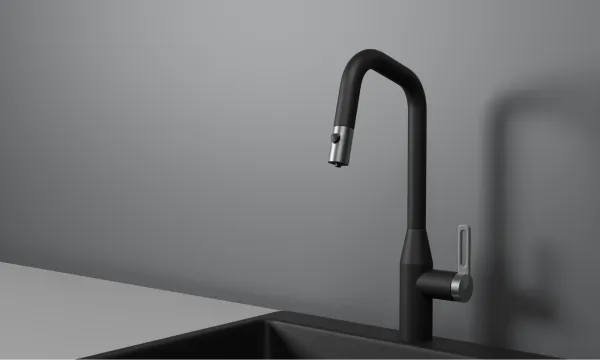 GR-8171, ТУРМАЛИН, СМЕСИТЕЛЬ КУХОННЫЙ С ВЫДВИЖНЫМ ИЗЛИВОМ GR-8171, ТУРМАЛИН, СМЕСИТЕЛЬ КУХОННЫЙ С ВЫДВИЖНЫМ ИЗЛИВОМ