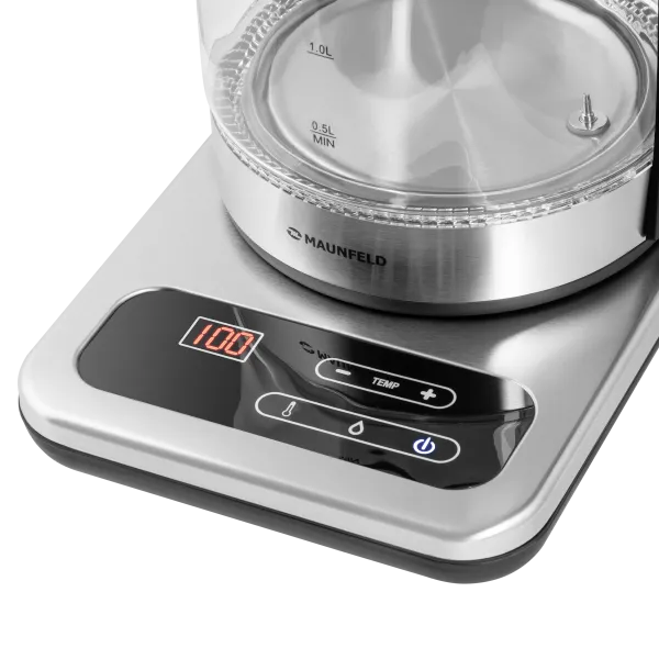 Чайник MAUNFELD MGK-614BK Черный Чайник MAUNFELD MGK-614BK Черный